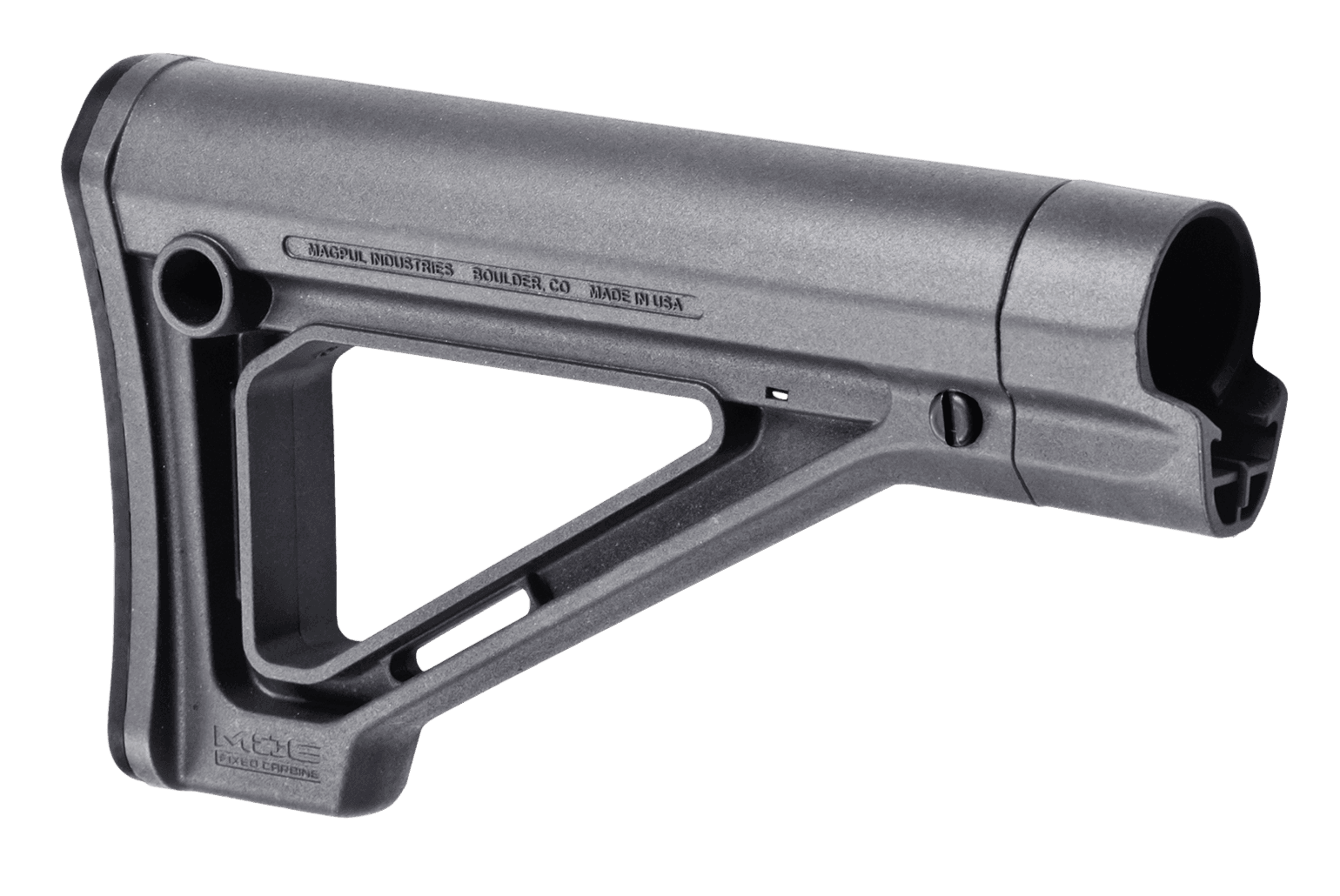 Magpul MOE Fixed Carbine Stock Stealth Gray Synthetic for AR-15 M16 M4
