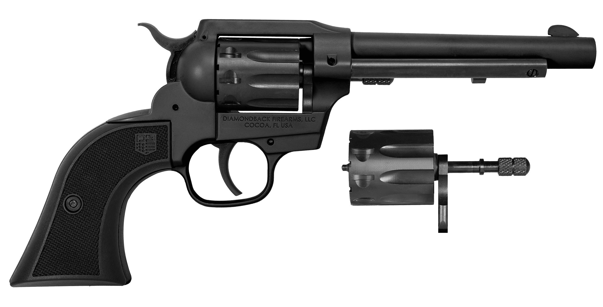 Diamondback Sidekick Revolver .22 LR/.22 WMR 5.5 inch Barrel 9 rounds Cerakote Finish