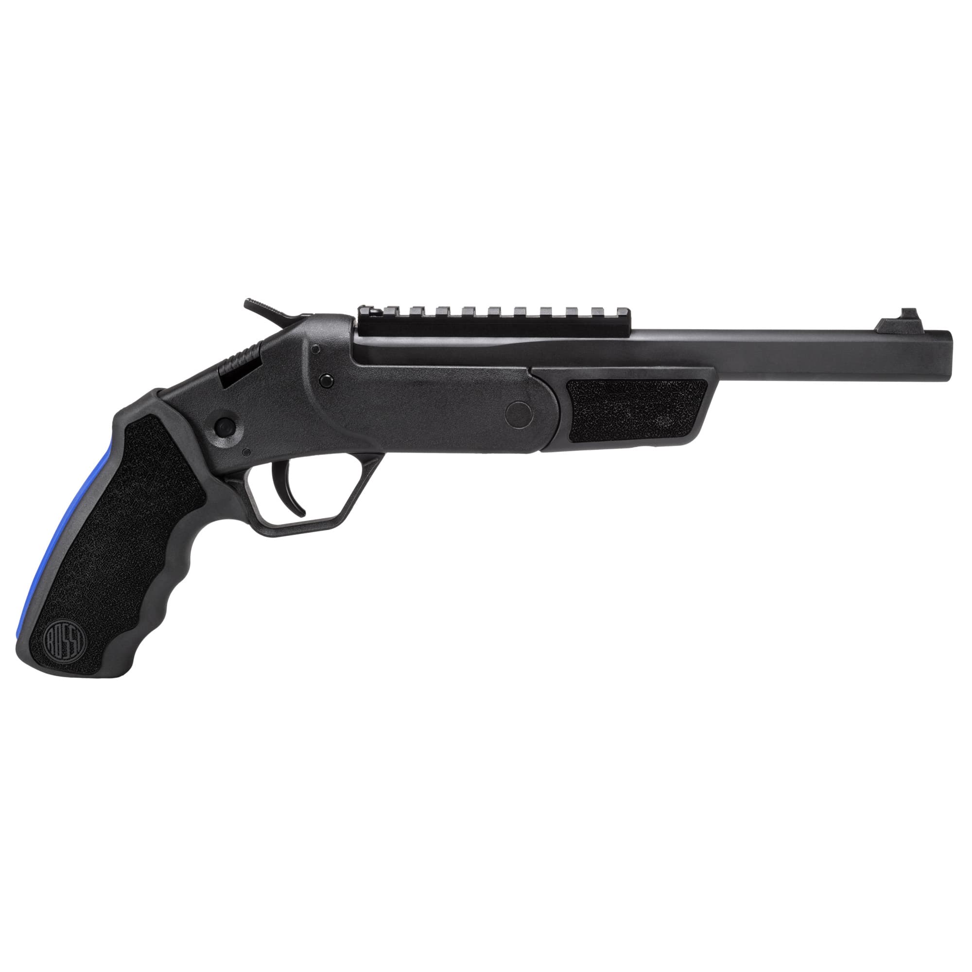 Rossi Brawler Single Shot Pistol - BLK | .410 Ga. / .45 LC | 9" Barrel | Single Shot | Includes Chest Rig