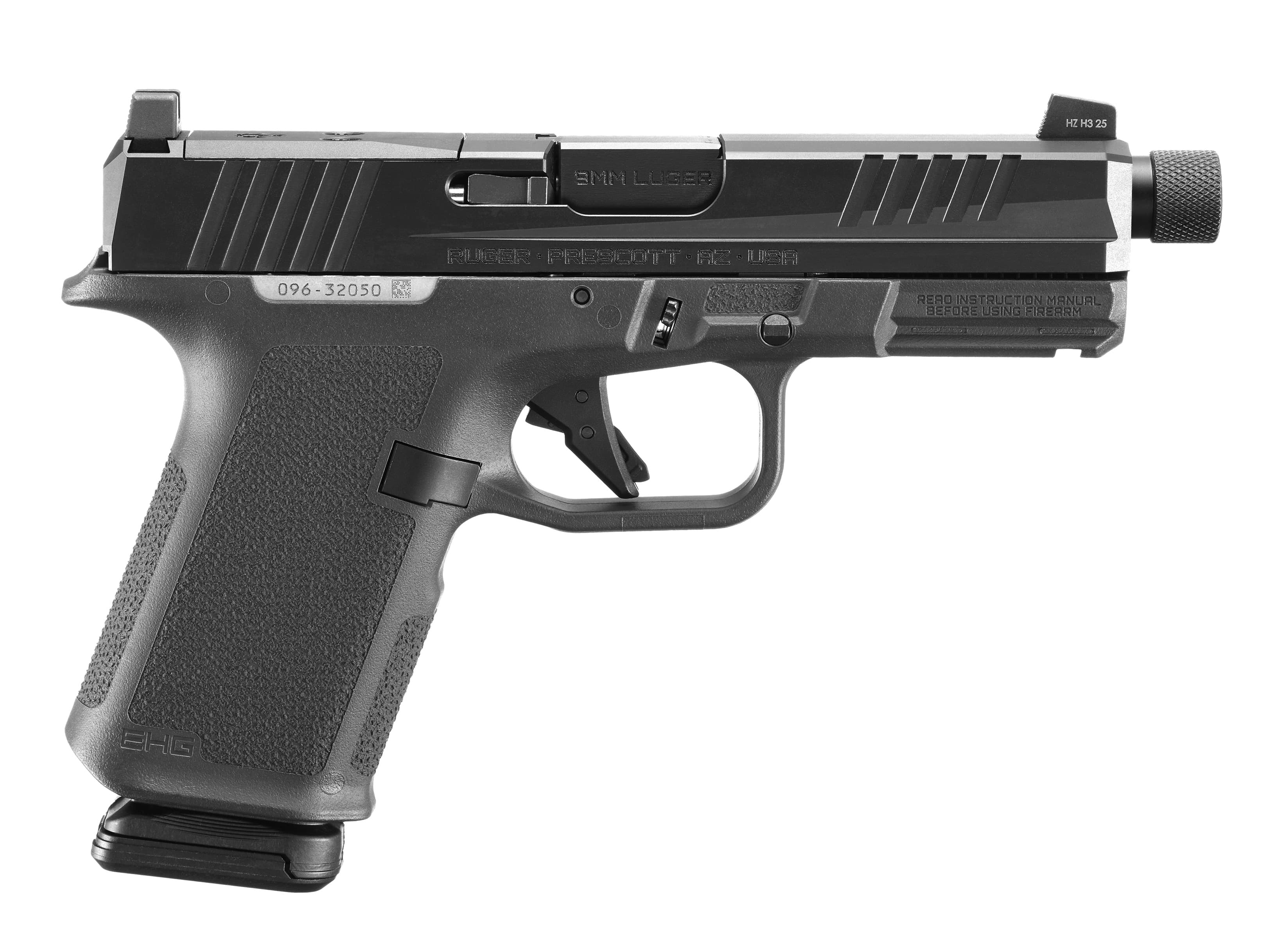 Ruger 19446 Rxm 9mm 4.5 inch 15 Round Magpul Enhanced Handgun Grip