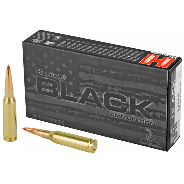Hornady Black Rifle Ammo 5.45x39 60 gr. V-Max Black 20 rd.
