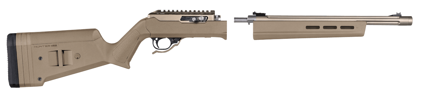 Magpul Hunter X-22 Stock Fixed Adjustable Comb Flat Dark Earth for Ruger 10/22 Takedown