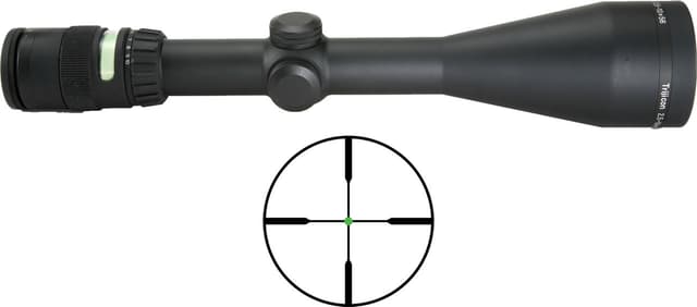 Trijicon AccuPoint 2.5-10x56 Rifle Scope 30mm Tube Duplex with Green Dot Illumination