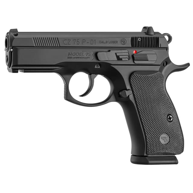 CZ 75 P-01 50th Anniversary 9mm Luger 3.75in 15rd Aluminum Frame Colored Finish