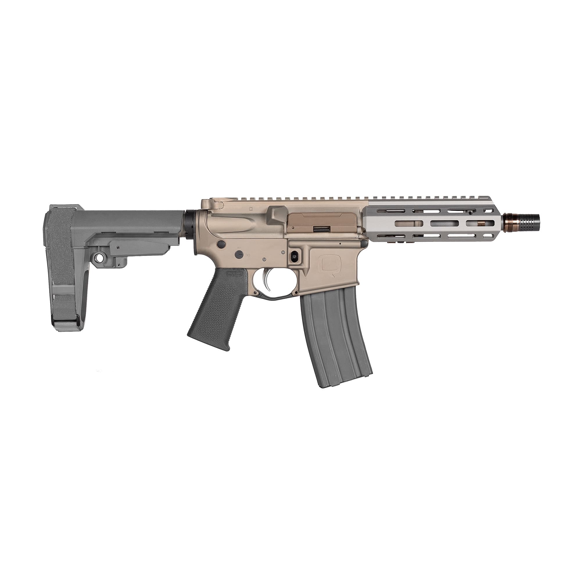 Q Sugar Weasel™ AR Pistol - FDE | 300BLK | 7" Barrel | SBA3 Brace