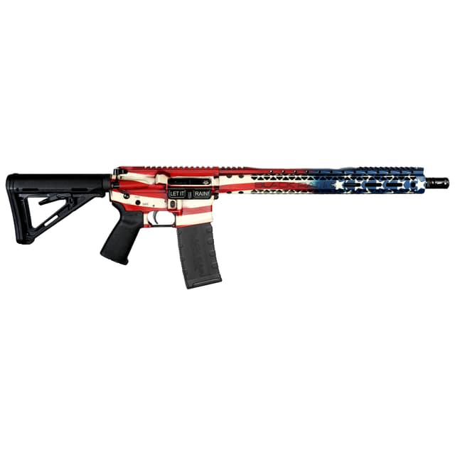 Black Rain Ordnance Spec+ Patriot Rifle 5.56 16 in. American Flag 30 rd.