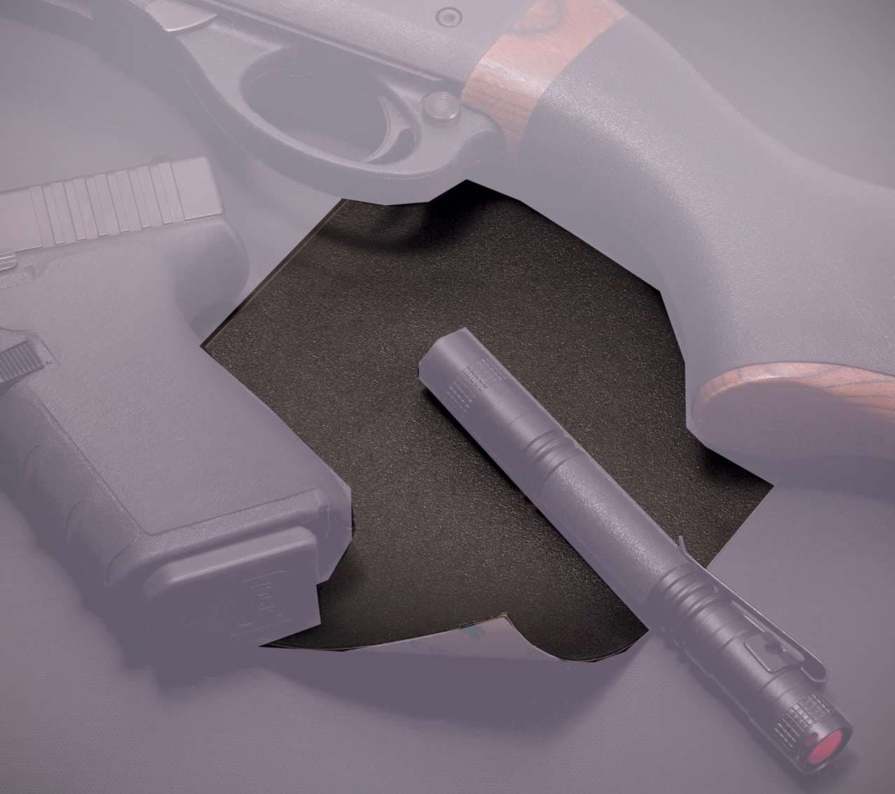 Hogue Wrapter Adhesive Grip Heavy Grit Finish for Firearm Frames 5x6.75