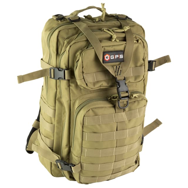 G-Outdoors GPS T1712BPT Tan Laptop Bag with Pistol Holders