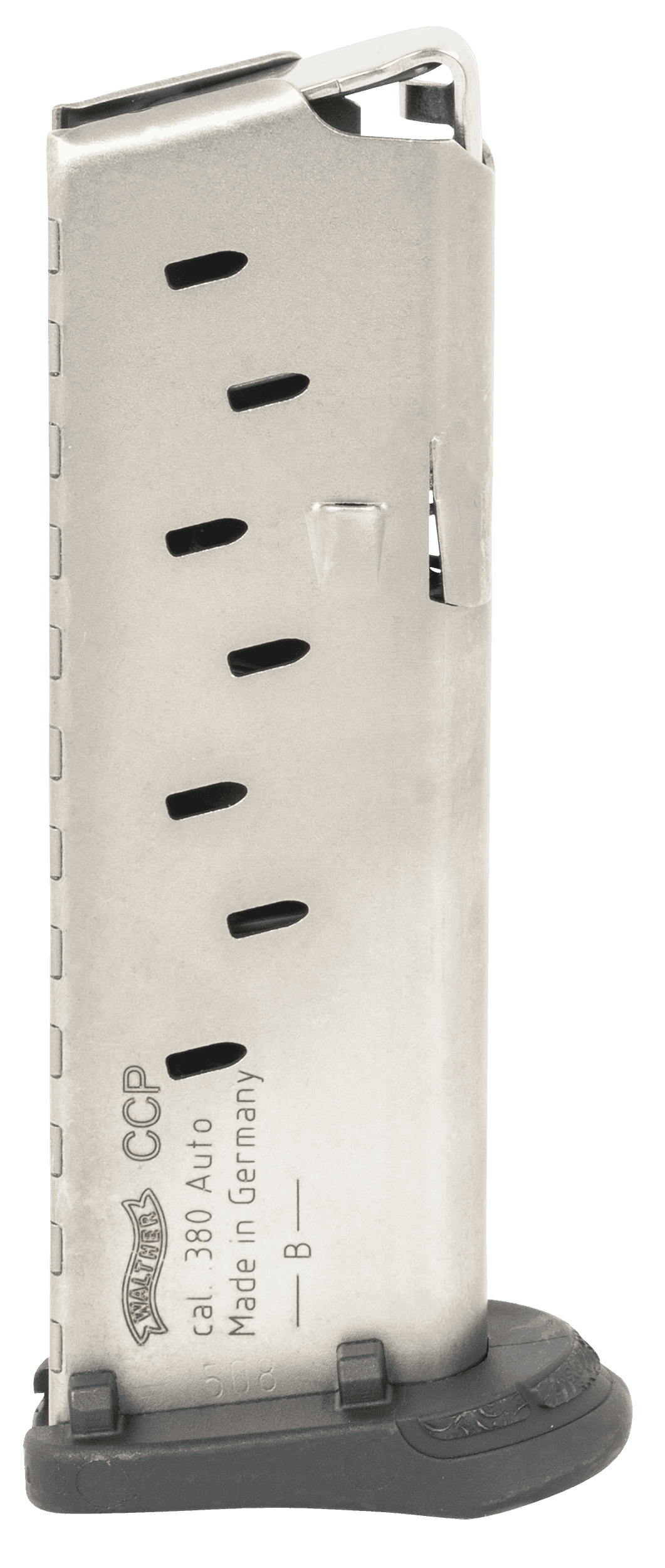 Walther Arms 8rd 380 ACP Stainless Magazine for Walther CCP