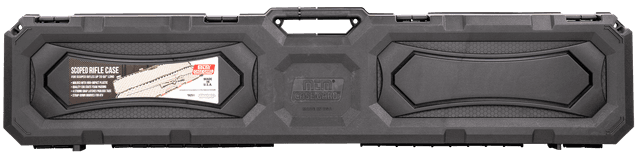 MTM Case-Gard RC51 Single Scoped Rifle Case 51" Black High Impact Plastic Holds 1 Rifle