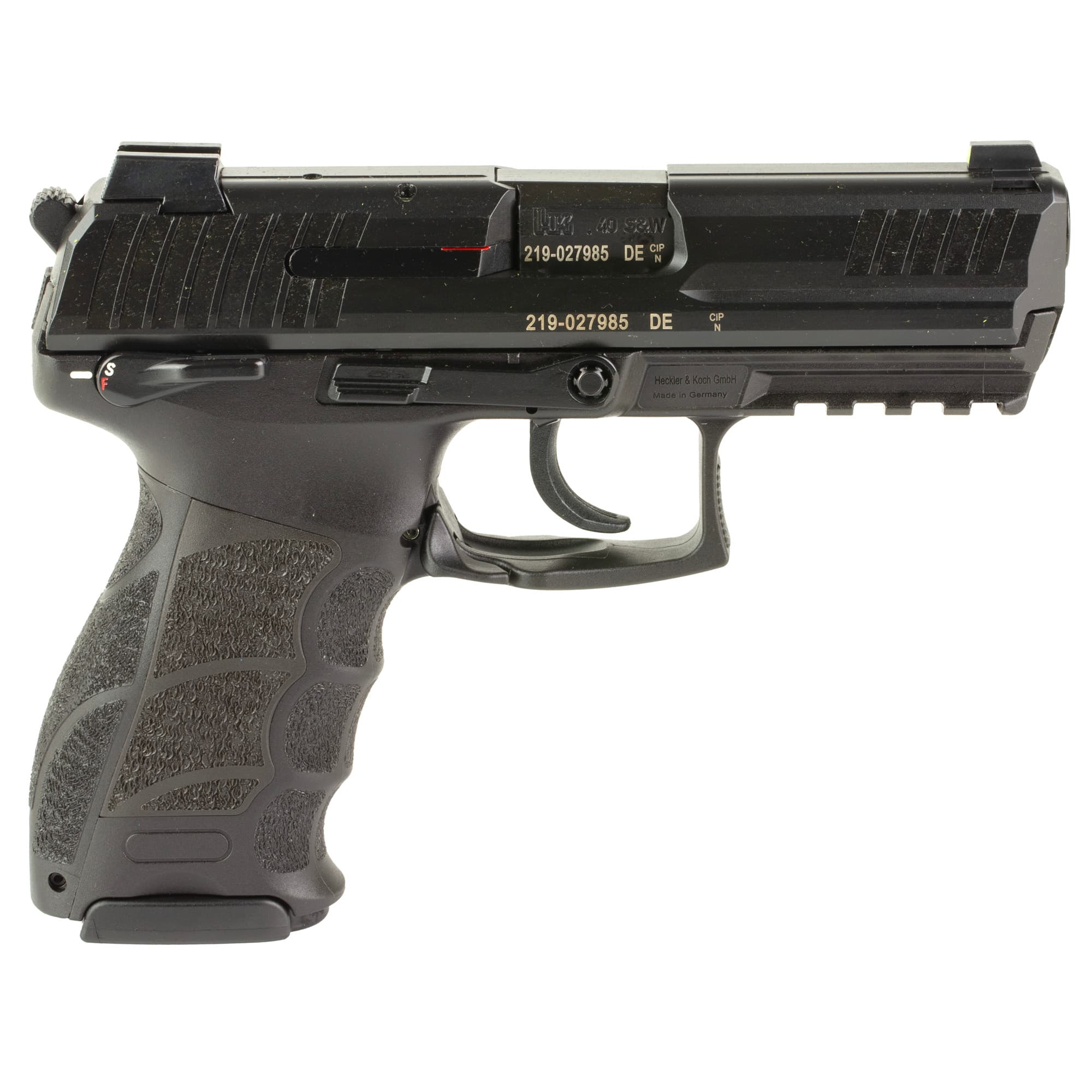 Heckler & Koch P30S V3 40 S&W 3.85 Barrel 13 Rounds Night Sights