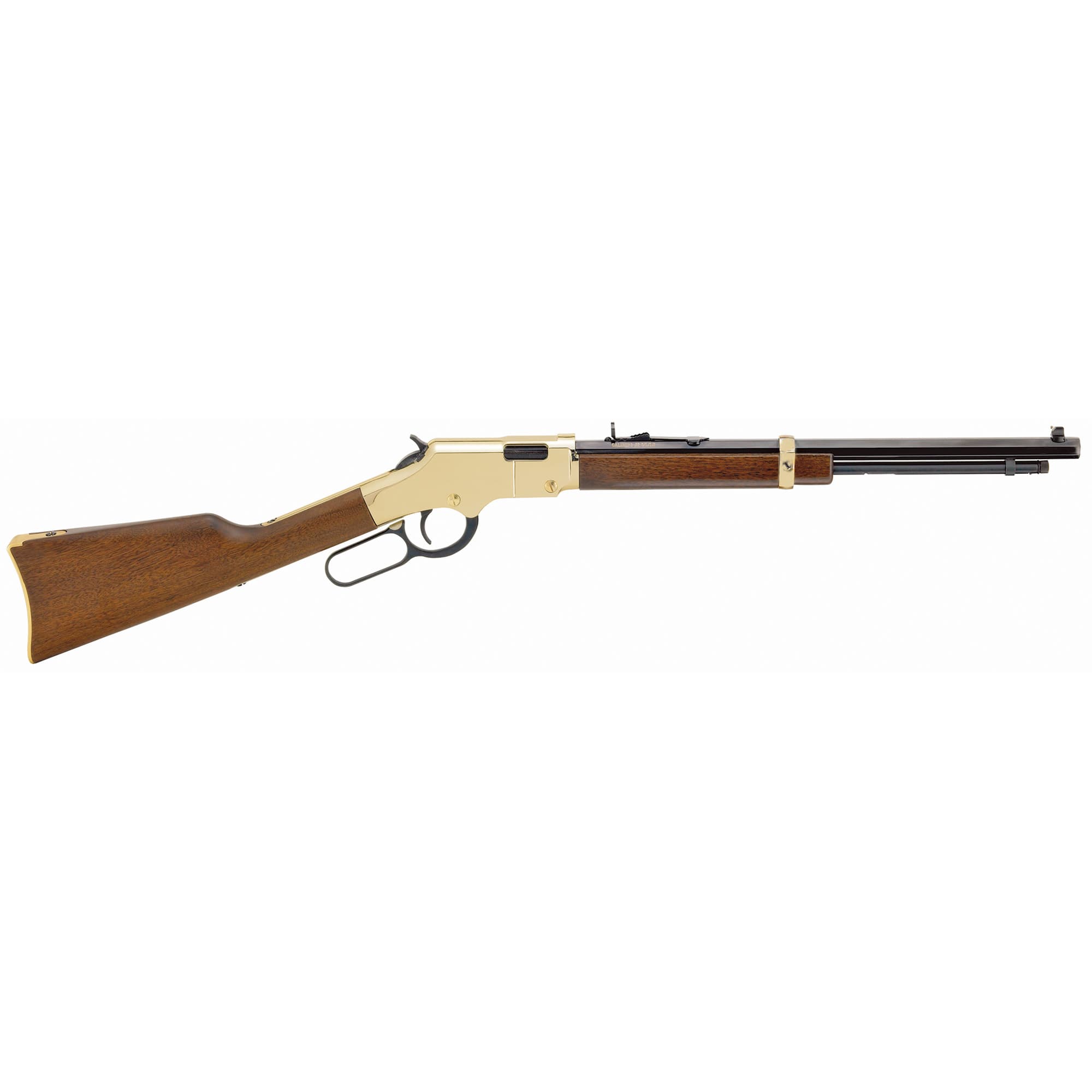 Henry Golden Boy Youth 22 Long Rifle 17 Inch 12 Rounds Brasslite Finish