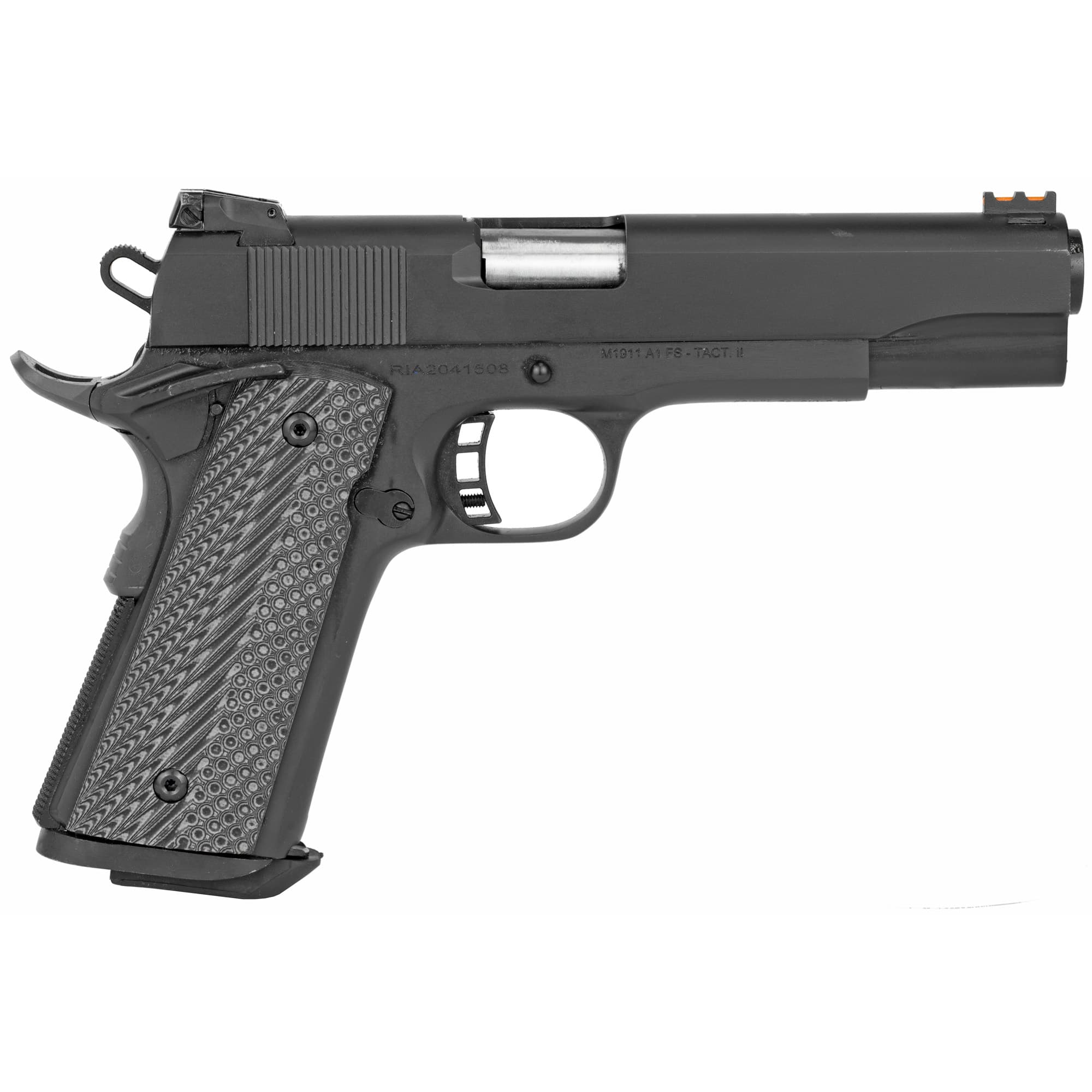 Armscor Rock Island Rock Ultra FS 1911 40 S&W 5 in 8 Rounds Parkerized G10 Grip