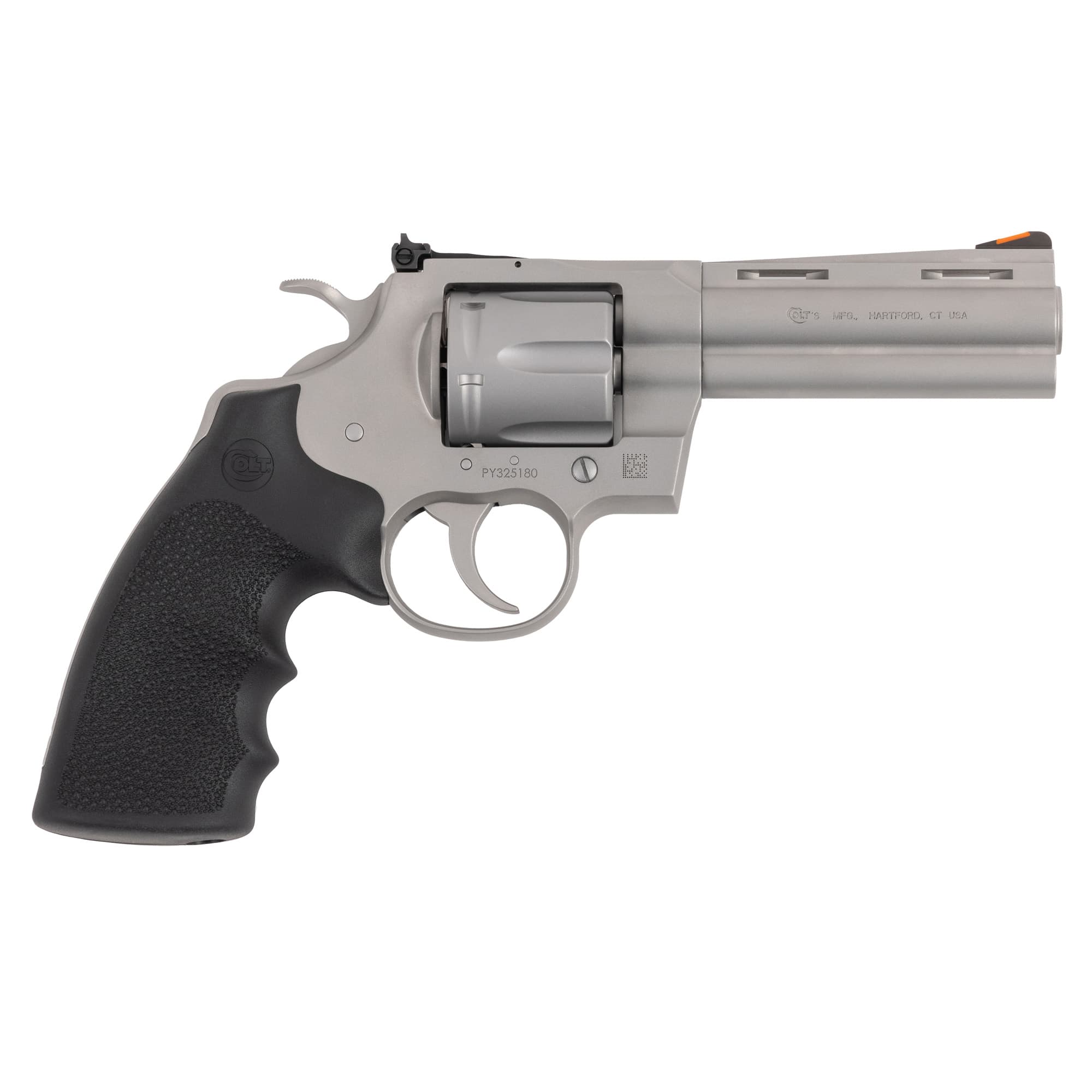 Colt Python .357 Magnum 3 inch 6 Round Matte Stainless Walnut Grips