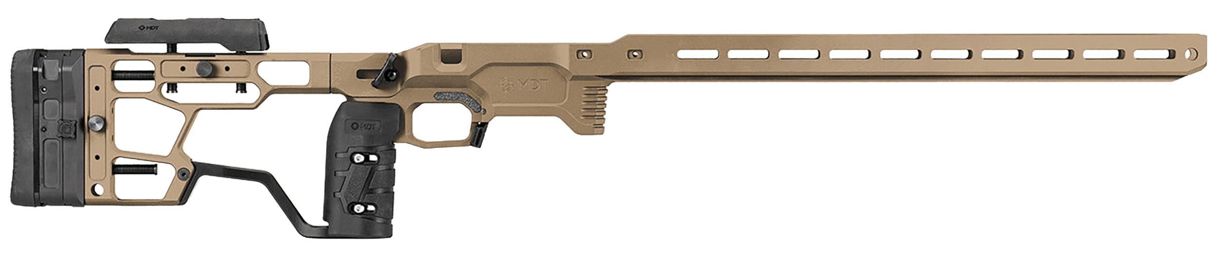 Mdt Acc Elite Chassis System Rem700 Sa Rh Fde Ar Style Grip 12.25-14.75 Lop