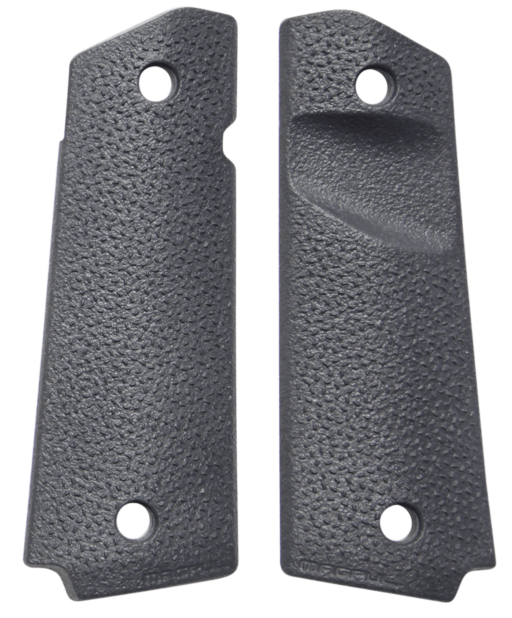 Magpul MOE Grip Panels Gray Polymer Aggressive TSP Texture for Full Size 1911