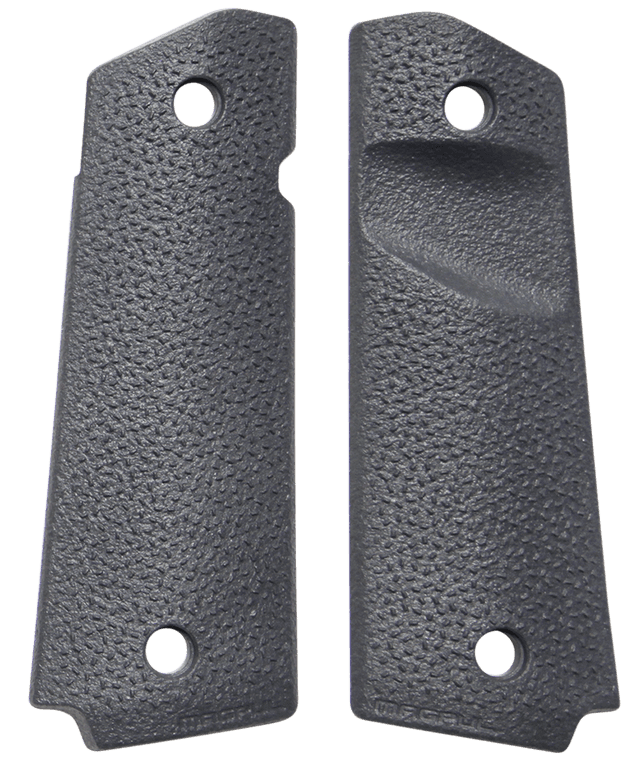 Magpul MOE Grip Panels Gray Polymer Aggressive TSP Texture for Full Size 1911