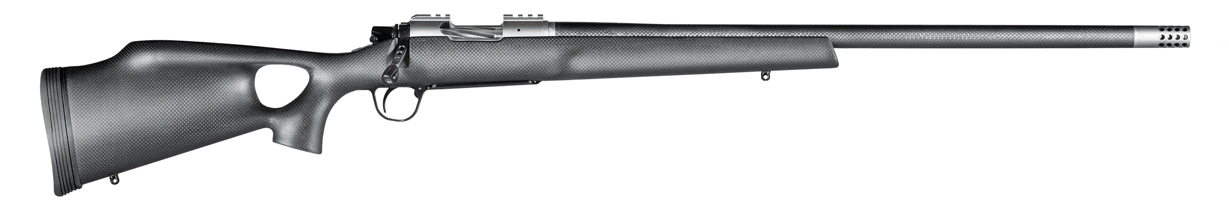 Christensen Arms CA10269215425 Summit TI  Full Size 300 Win Mag 3+1, 26" Natural Titanium Steel Threaded Barrel, Natural Titanium Aluminum Receiver, Natural Carbon Fiber Fixed Thumbhole Stock