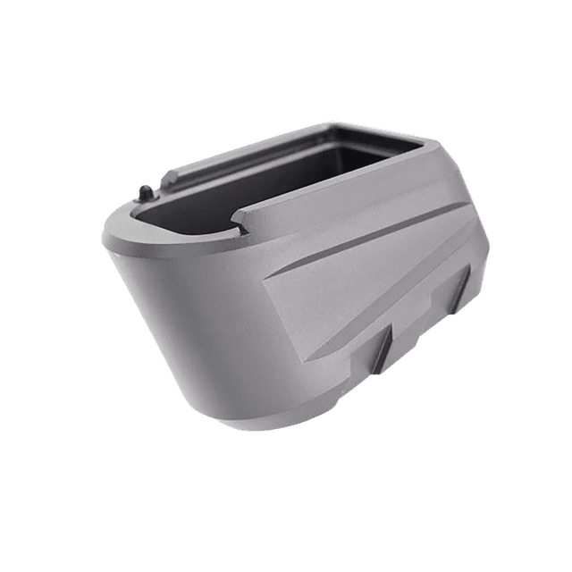 Tyrant CNC P365-XMacro Magazine Extension 9mm 6061 Aluminum Gray 20 Round Capacity