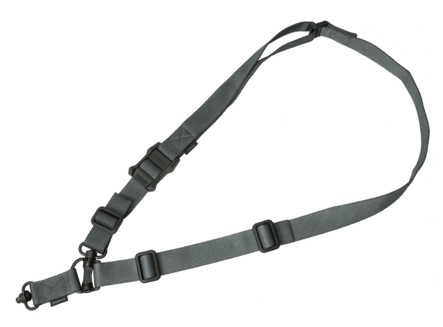 Magpul MS4 Sling GEN2 Stealth Gray Nylon Webbing 1.25" Adjustable One-Two Point