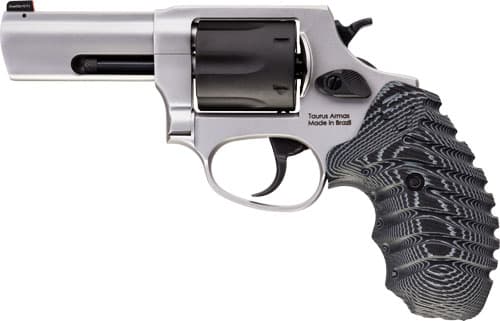 Taurus Defender 856 Revolver 38 Special +P 3 Inch 6 Rounds Stainless Steel VZ Gray