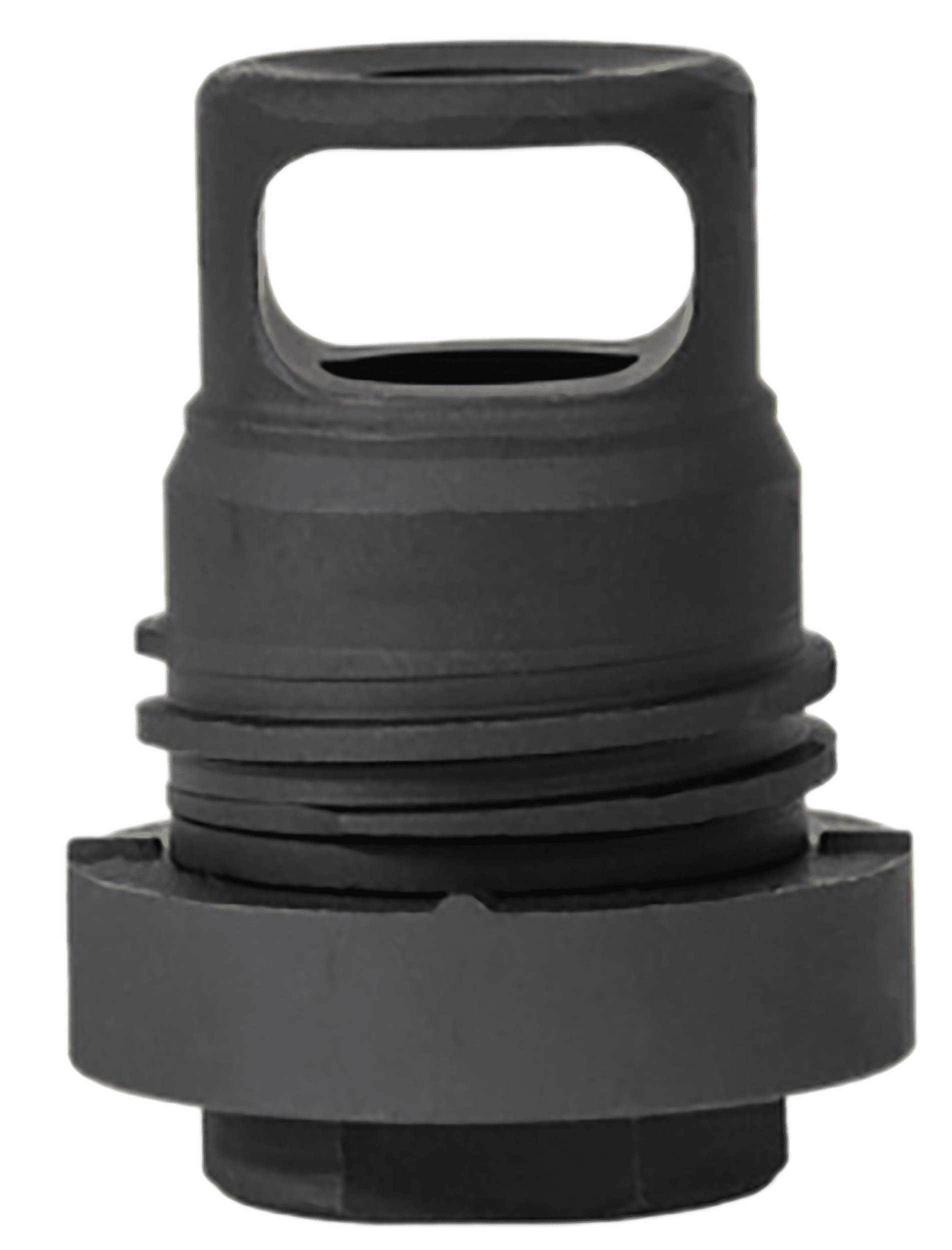 Yankee Hill Mini Phantom Q.D. Muzzle Brake Melonite Steel 5/8"-24 tpi for 30 Cal AR-Platform