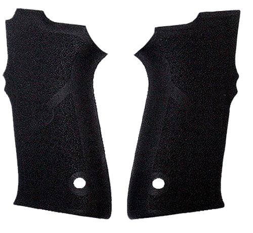 Hogue 40010 Grip Panels  Black Rubber for S&W 5906, 4006