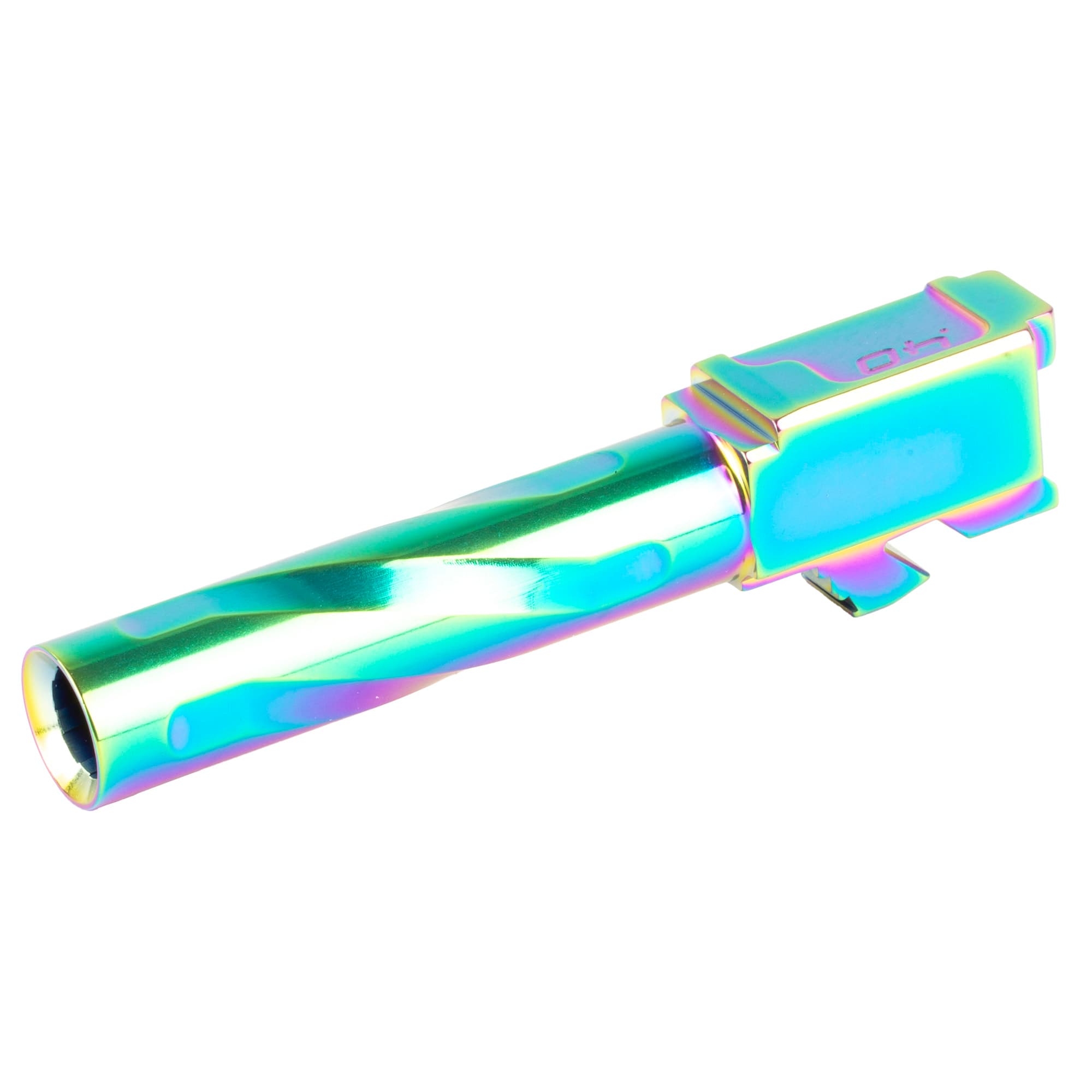 Zaffiri Precision Glock 23 3.9in Spectrum Rainbow PVD 40 SW Barrel