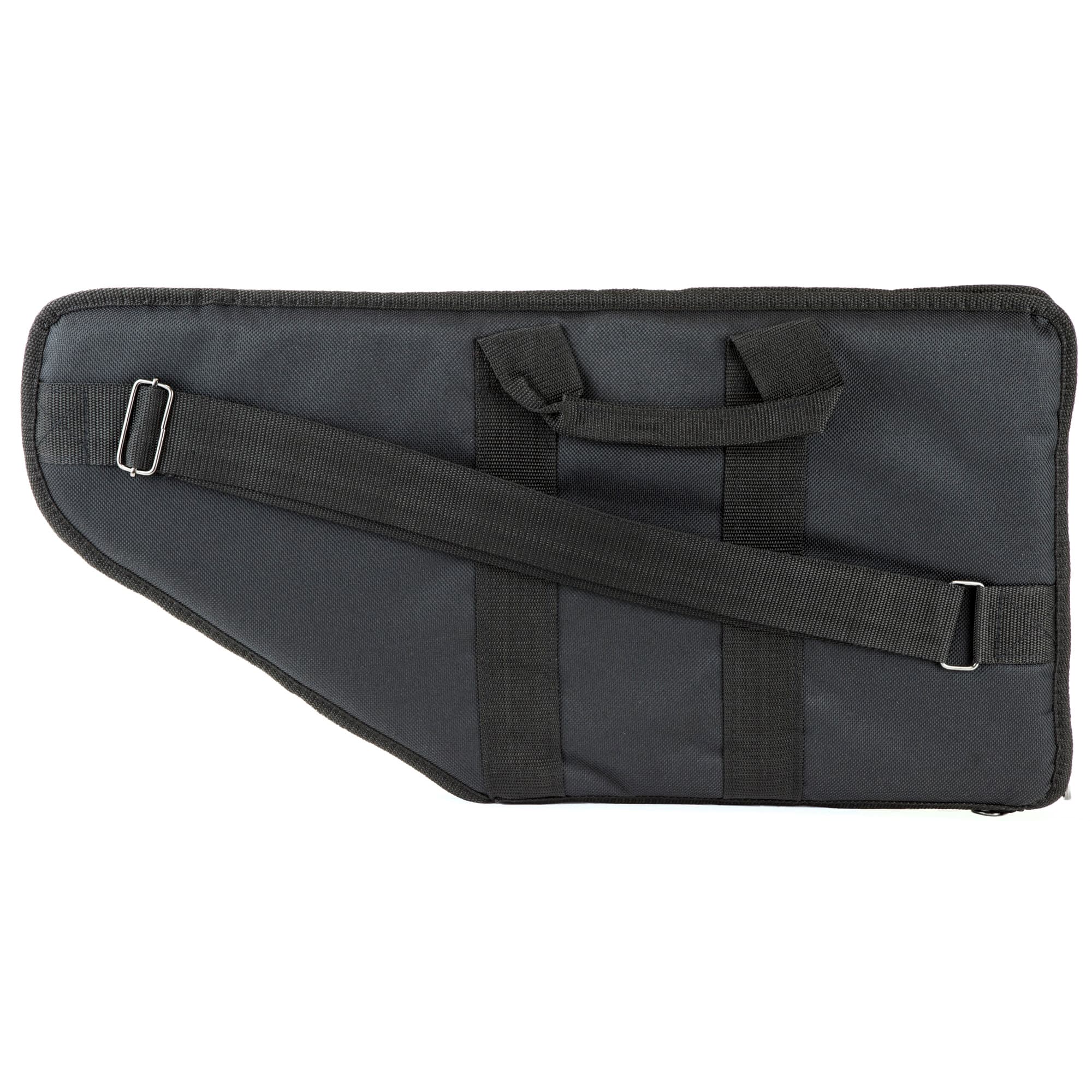 Bulldog BD423 Extreme Tactical 25" Black Water-Resistant Nylon, Tricot Lining, 4 External Velcro Magazine Pouches, Soft Padding