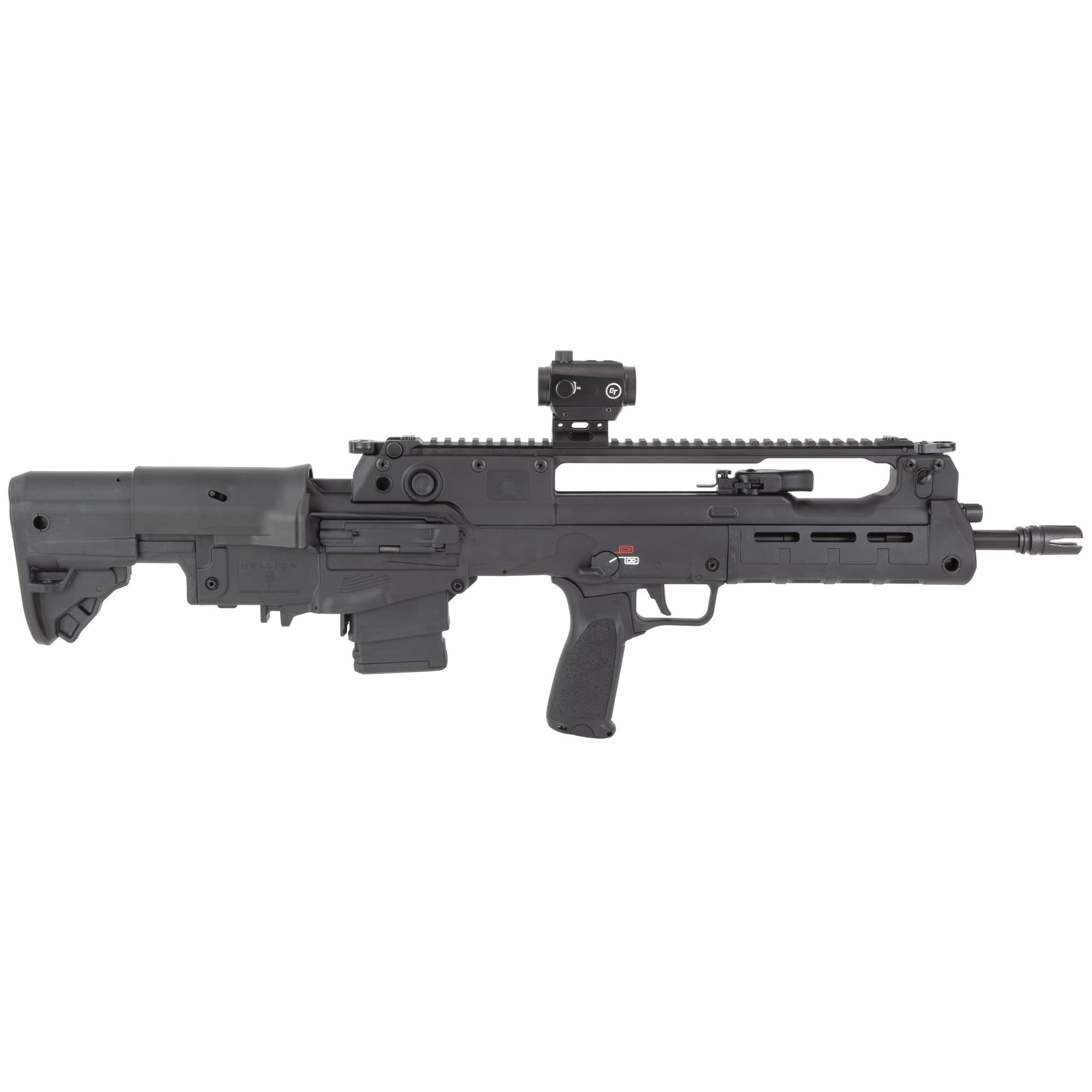 Springfield Gear Up 2025 Hellion Low Capacity Rifle 5.56mm NATO 10rd Magazines(2) 16? Barrel M-LOK CTS-103 Red/Green Sling