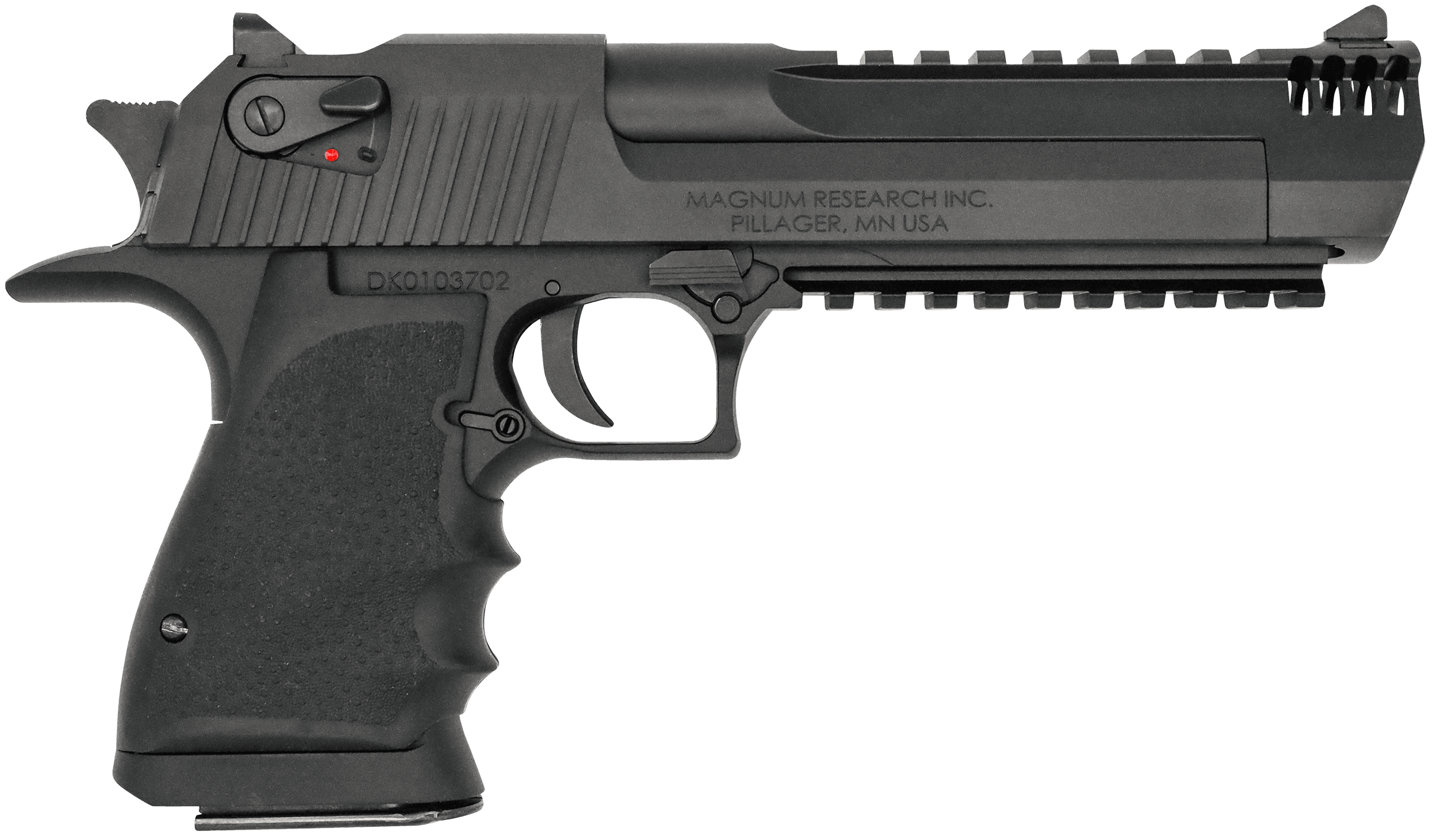 Magnum Research Desert Eagle L6 Mark XIX Pistol 50 AE 5 in. Black Aluminum 8 rd.
