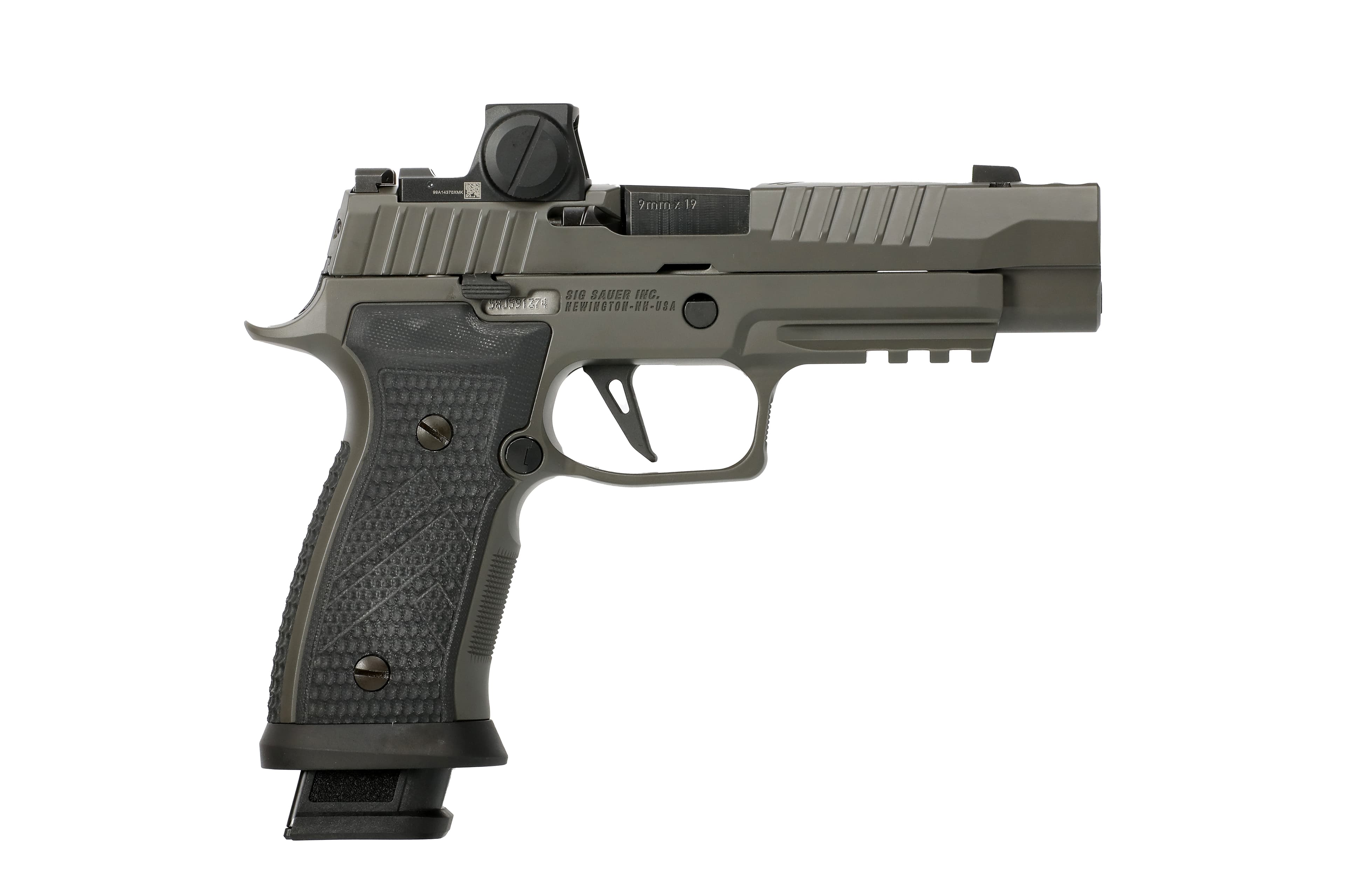 Sig Sauer P320 Alloy X Grip Legion 9mm Luger 3.9 in 10+1 Legion Gray Cerakote