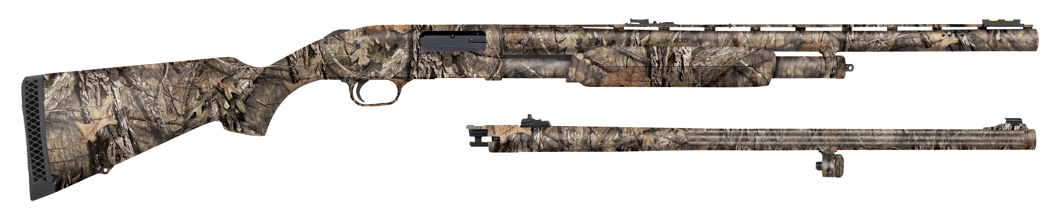 Mossberg 500 Combo Deer Turkey 12 Gauge 24 inch 5+1 Mossy Oak Break Up Country