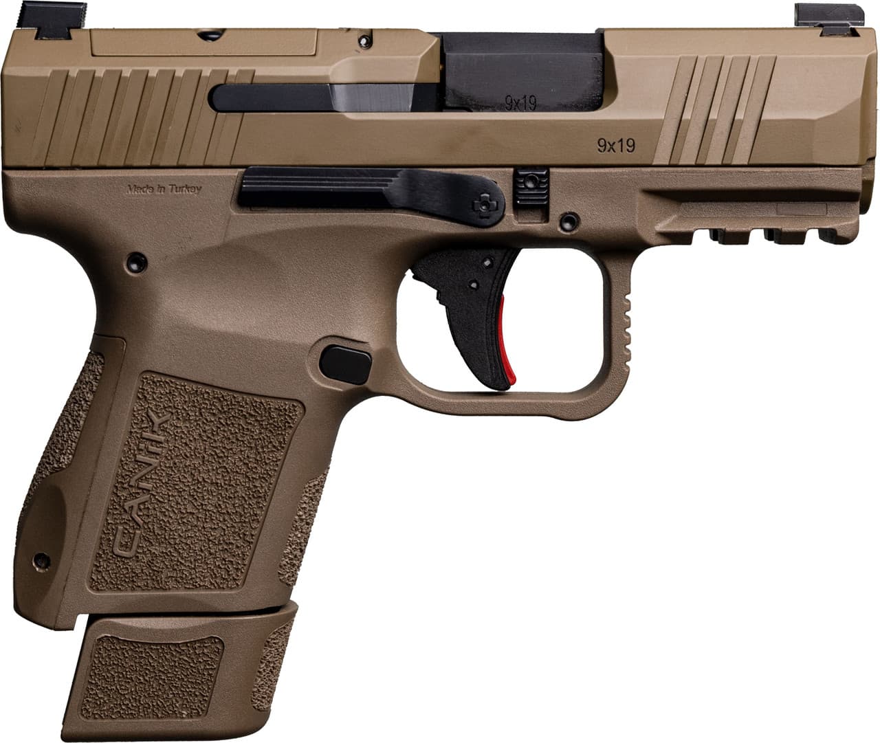 Canik Mete Mc9 9mm Luger 3.18 inch Barrel 15+1 Flat Dark Earth Cerakote