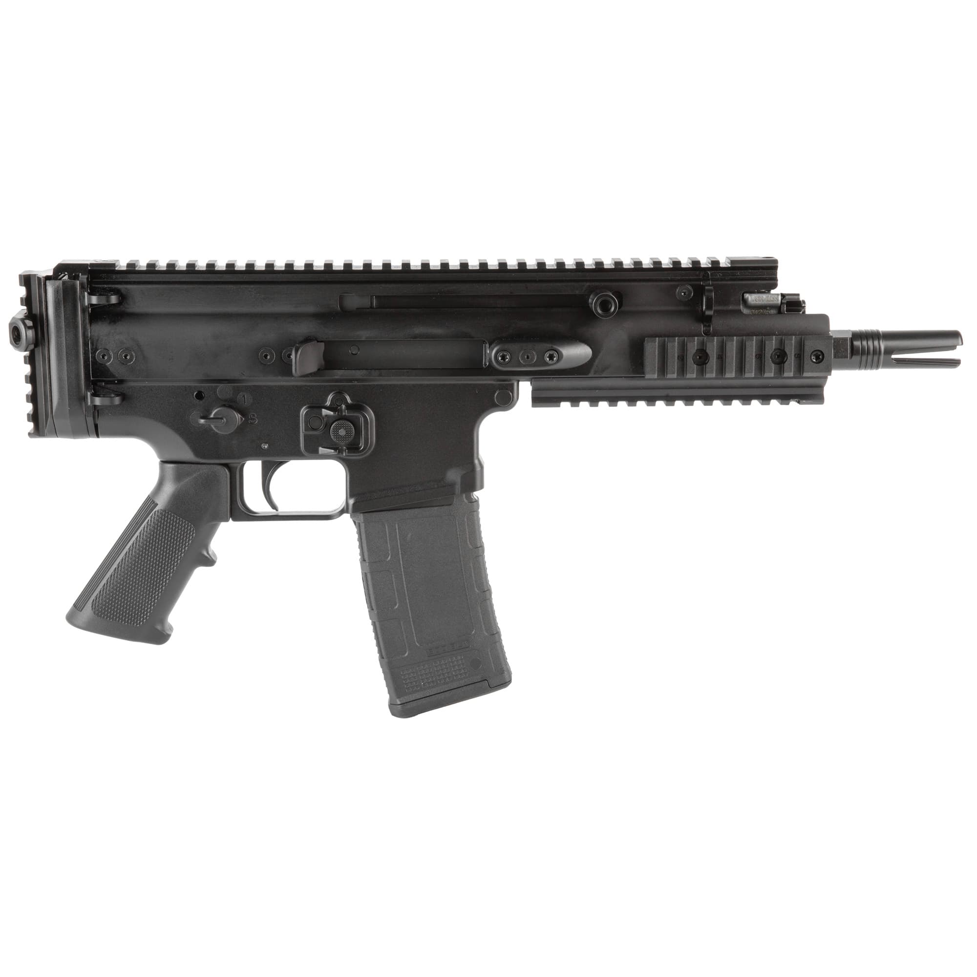 Fn Scar 15P 300 AAC Blackout 7.50 inches 30+1 Anodized Aluminum Picatinny Rail