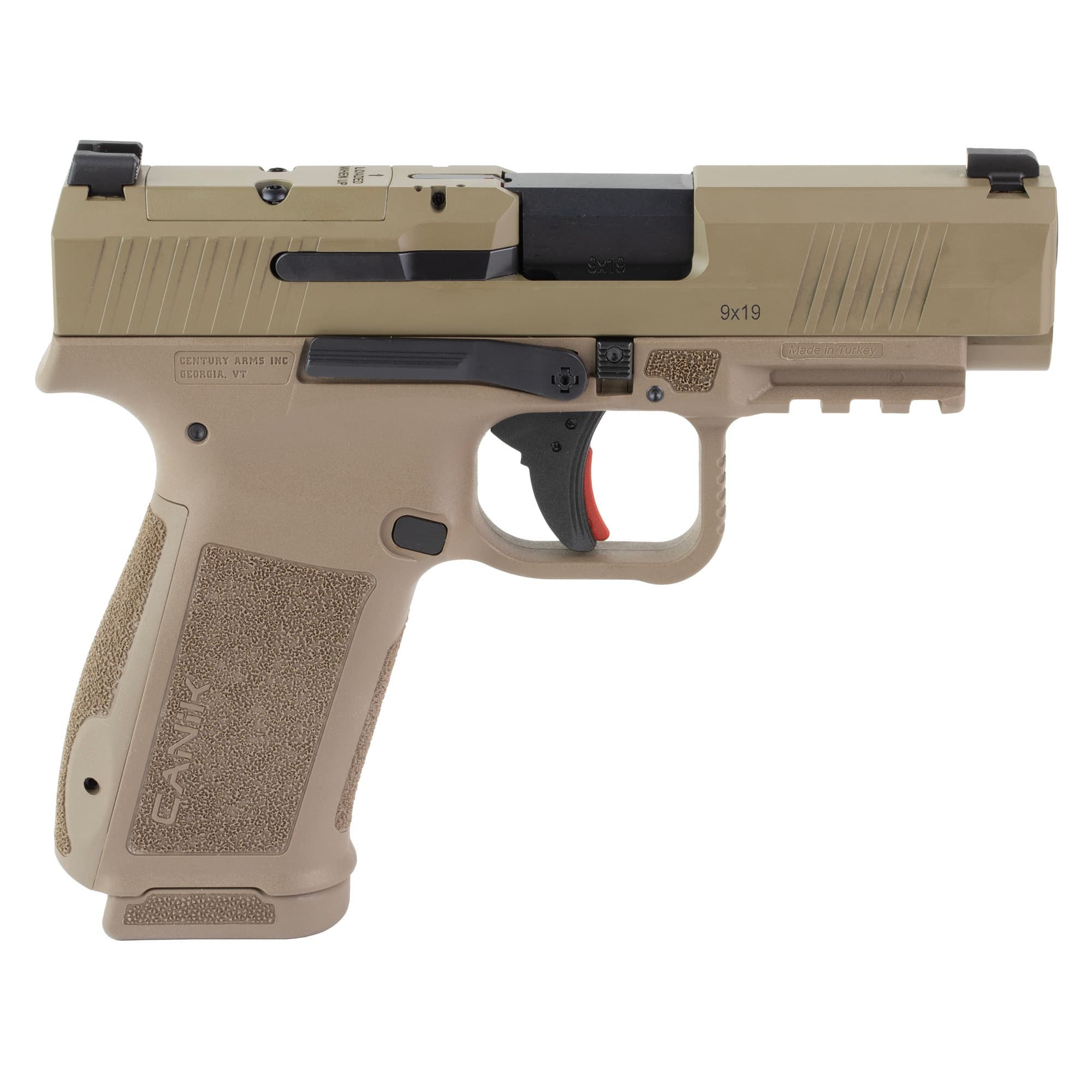 Canik Mete MC9 LS 9mm Luger 3.63in 10rd Flat Dark Earth