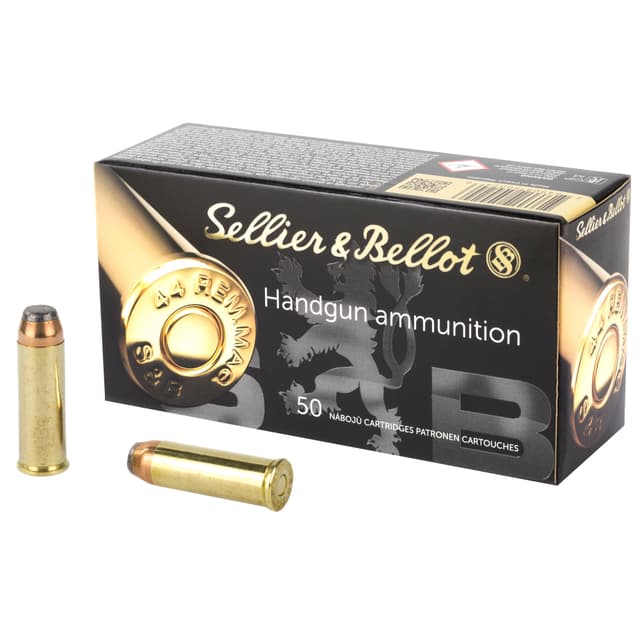 Sellier & Bellot SB44A 44 Remington Magnum Soft Point 240 Grain 50 Rounds