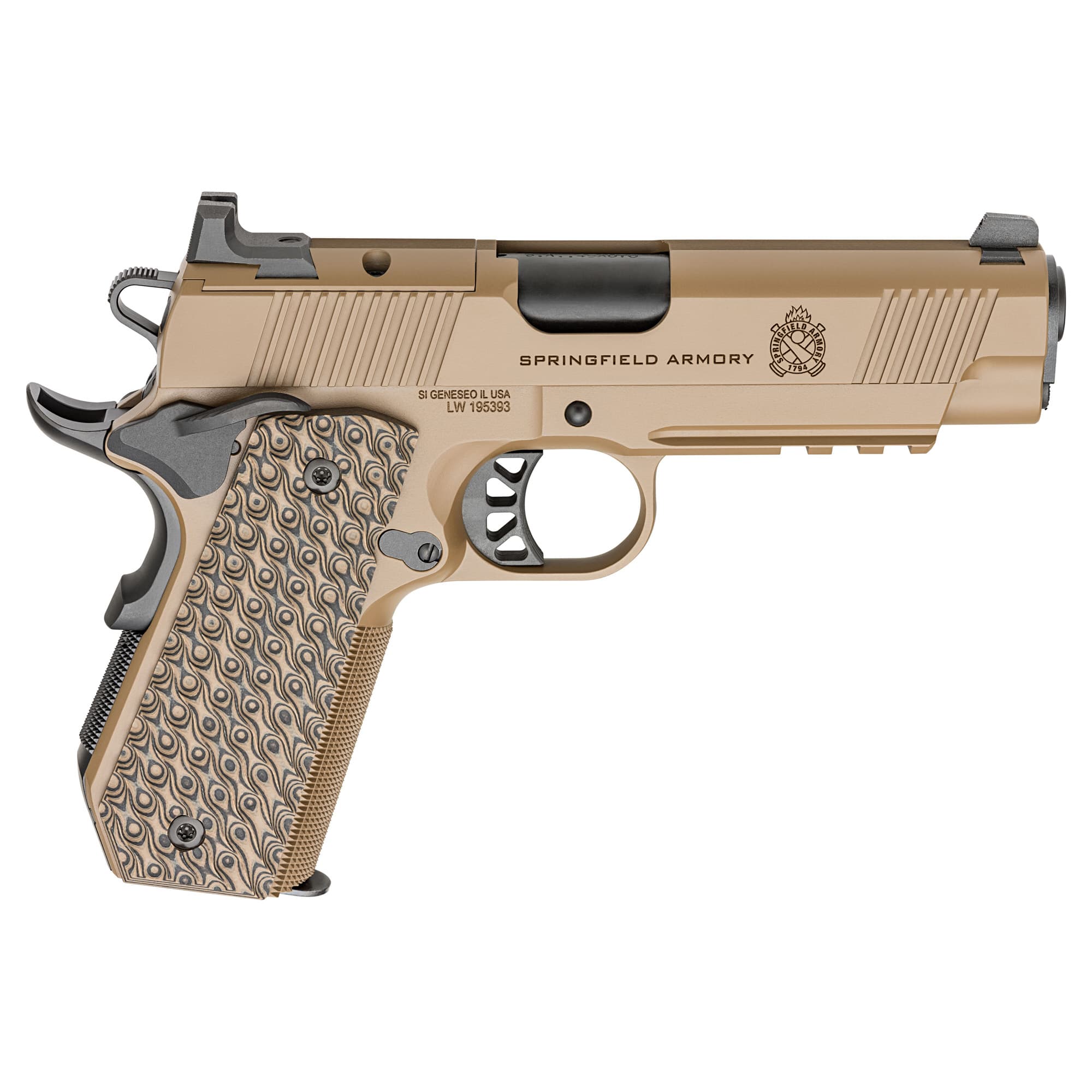SPG PC9124LRCBCCAOS 45 TRP 1911 CRYCT/LTRL 4.2 COY