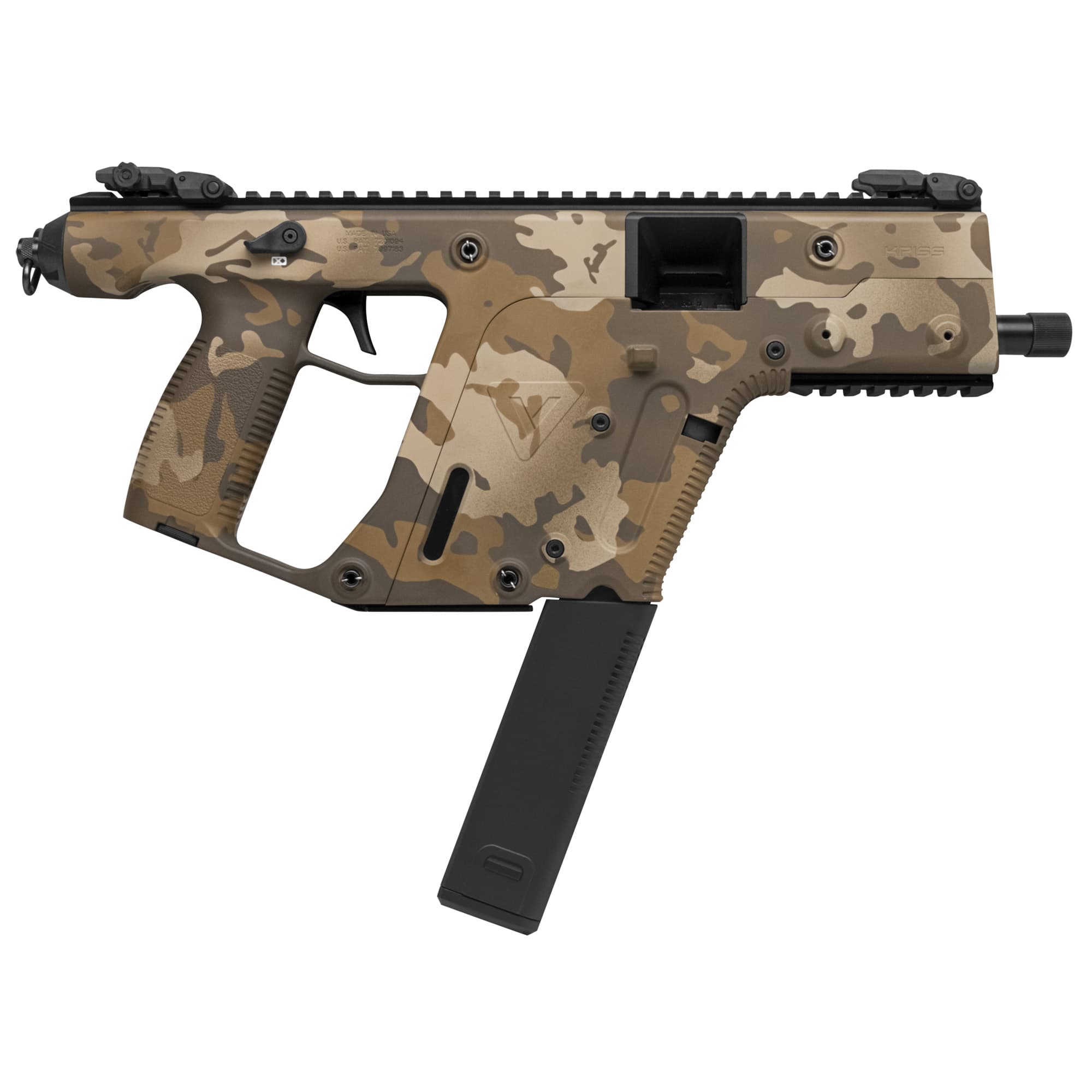 Kriss Vector SDP G2 9mm Luger 5.5in 15 Rounds FDE Finish