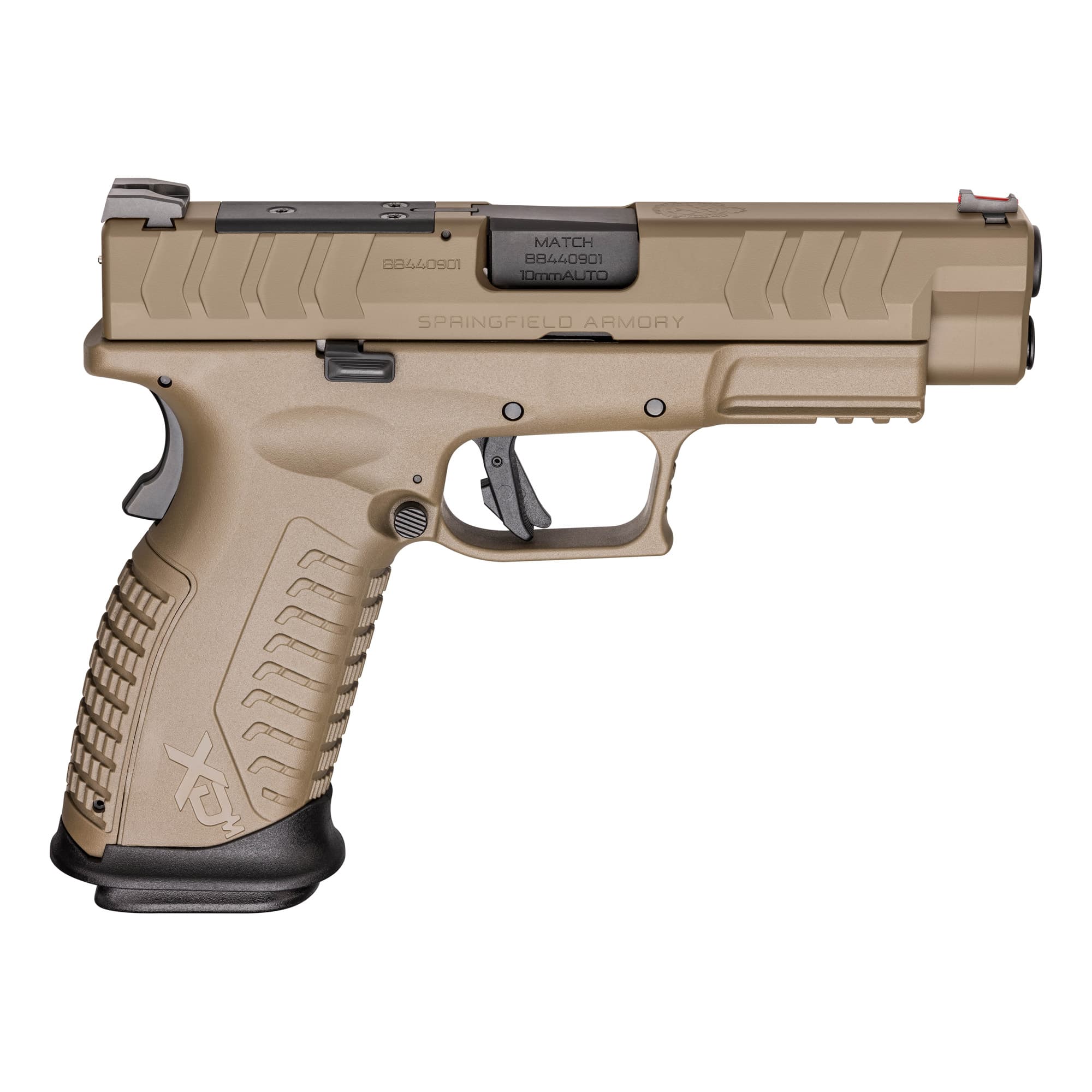 Springfield Armory Xd M Elite 10mm Auto 4.5 inch 16+1 Flat Dark Earth Optic