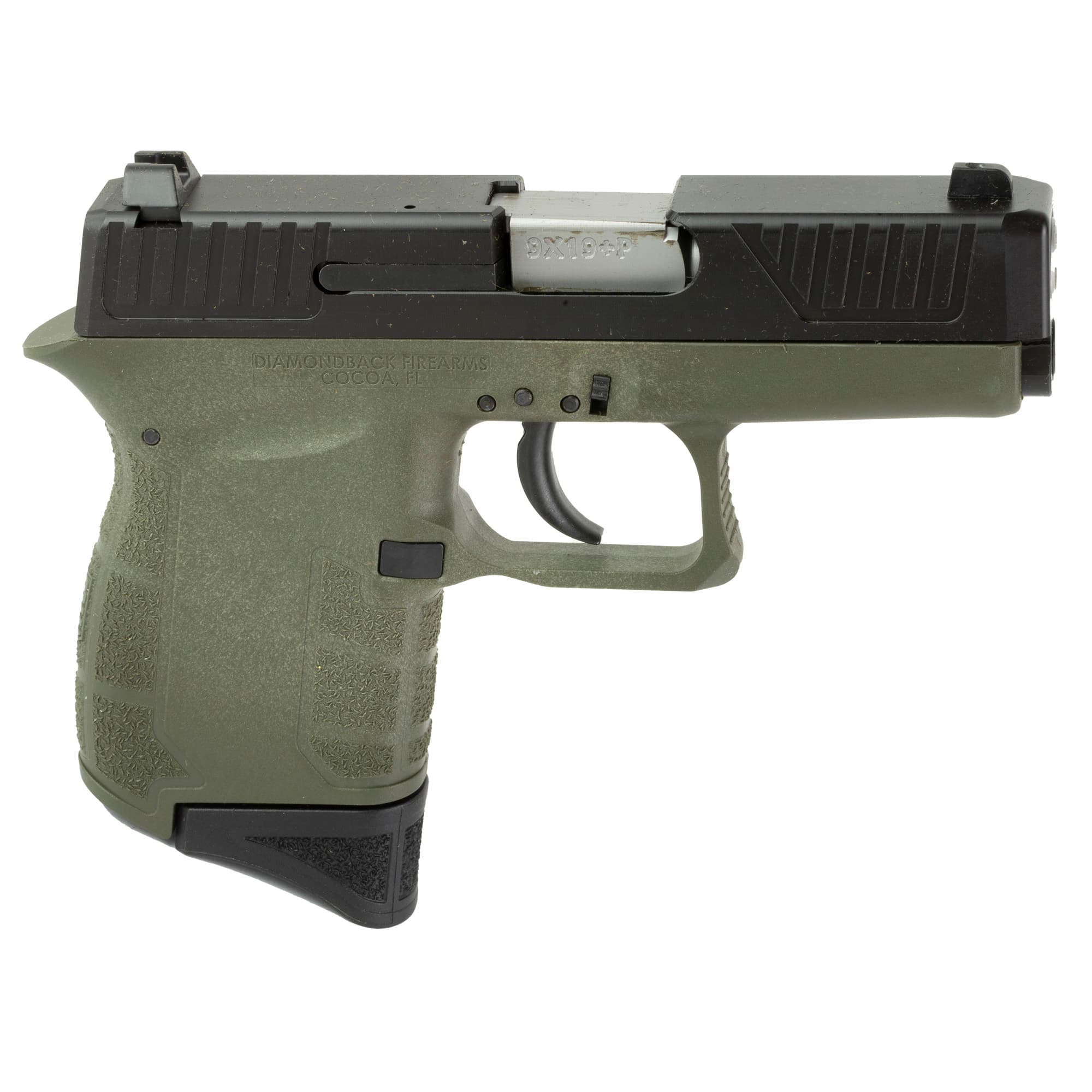 Diamondback Firearms Db9 Generation Iv 9mm Luger 3.1 inch 6+1 Od Green