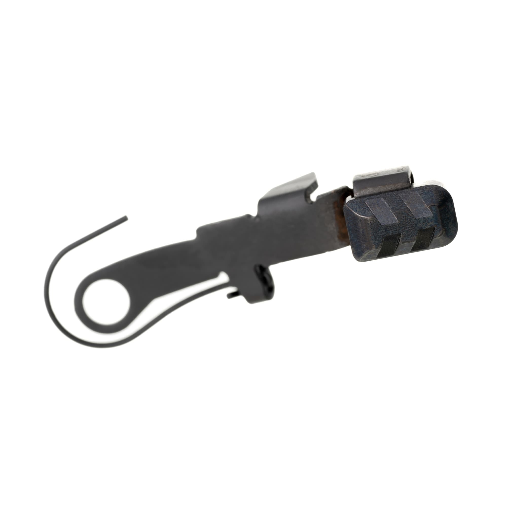 Tyrant CNC TDGSTOP24BLK Extended Slide Release  9mm Glock Gen 2-4 Black 6061 Aluminum