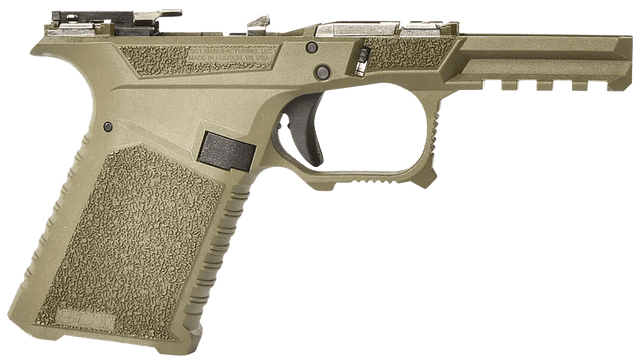 Sct Manufacturing 0226000000IB Compact  Compatible w/ Gen3 19/23/32 OD Green Polymer Frame Aggressive Texture Grip