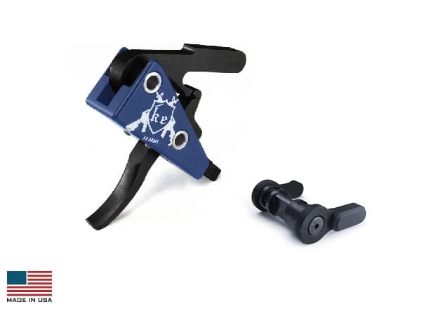 KE Arms DMR Drop-in Trigger AR15 Ambi Selector 4.5 Lbs Melonite EDM 174