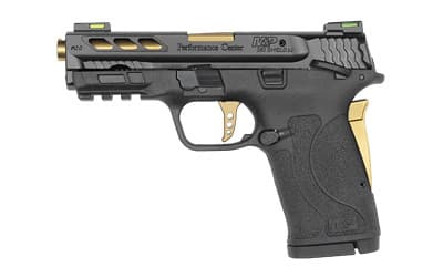 Smith & Wesson, M&P Shield EZ M2.0, 380 ACP, 3.8 inch, 8+1, Armornite slide, Gold ported barrel