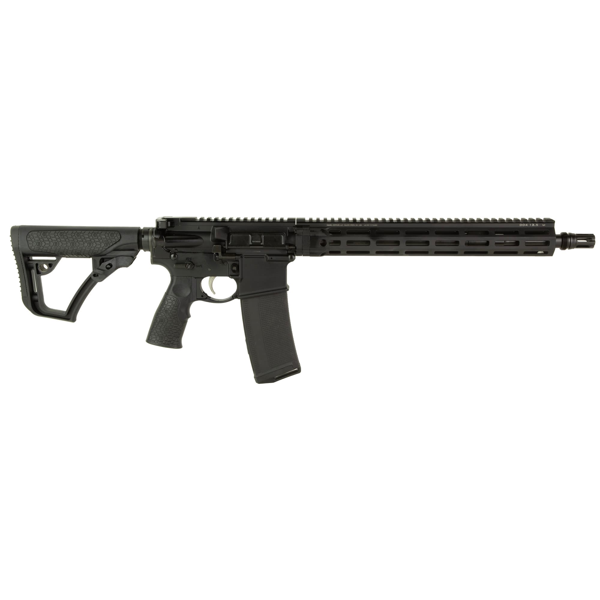 Daniel Defense DD4 V7 SLW 5.56x45 NATO 14.5in Pinned 1:7 Twist Gray Finish