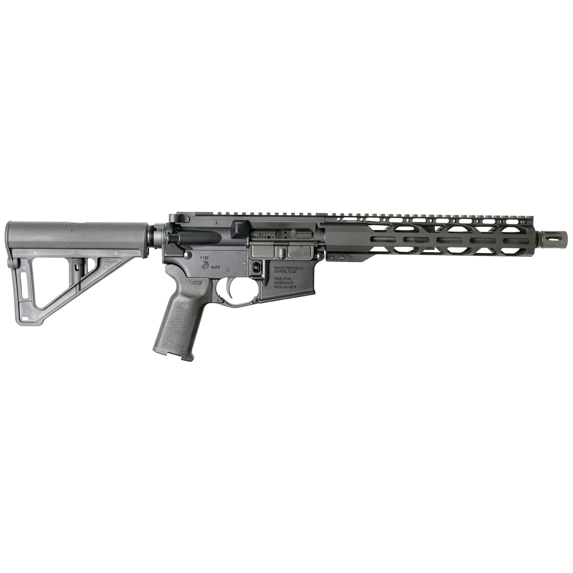 Radical Firearms Btr Fp105300 300 Aac Blackout 10.5 inch 30+1 Polymer finish