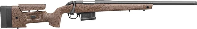Bergara B-14 HMR Rifle 308 Win 20 in. Black/Brown Synthetic RH