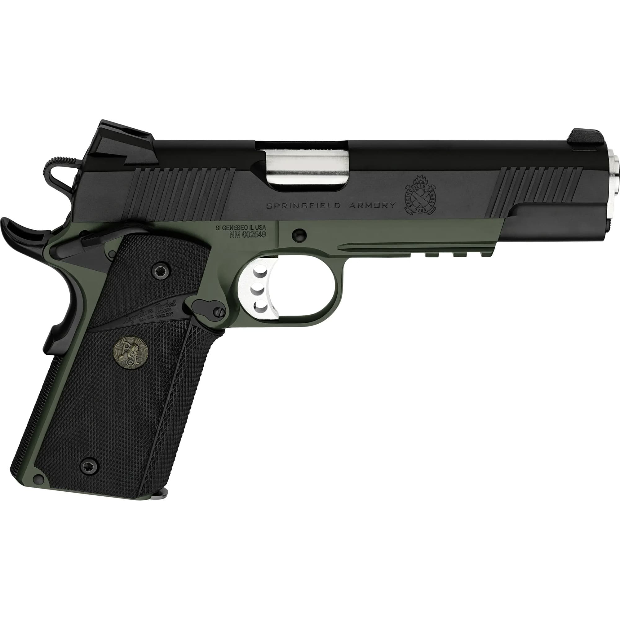 Springfield Armory 1911 Operator Marine 45 ACP 5 Inch 7 Rounds OD Green Finish