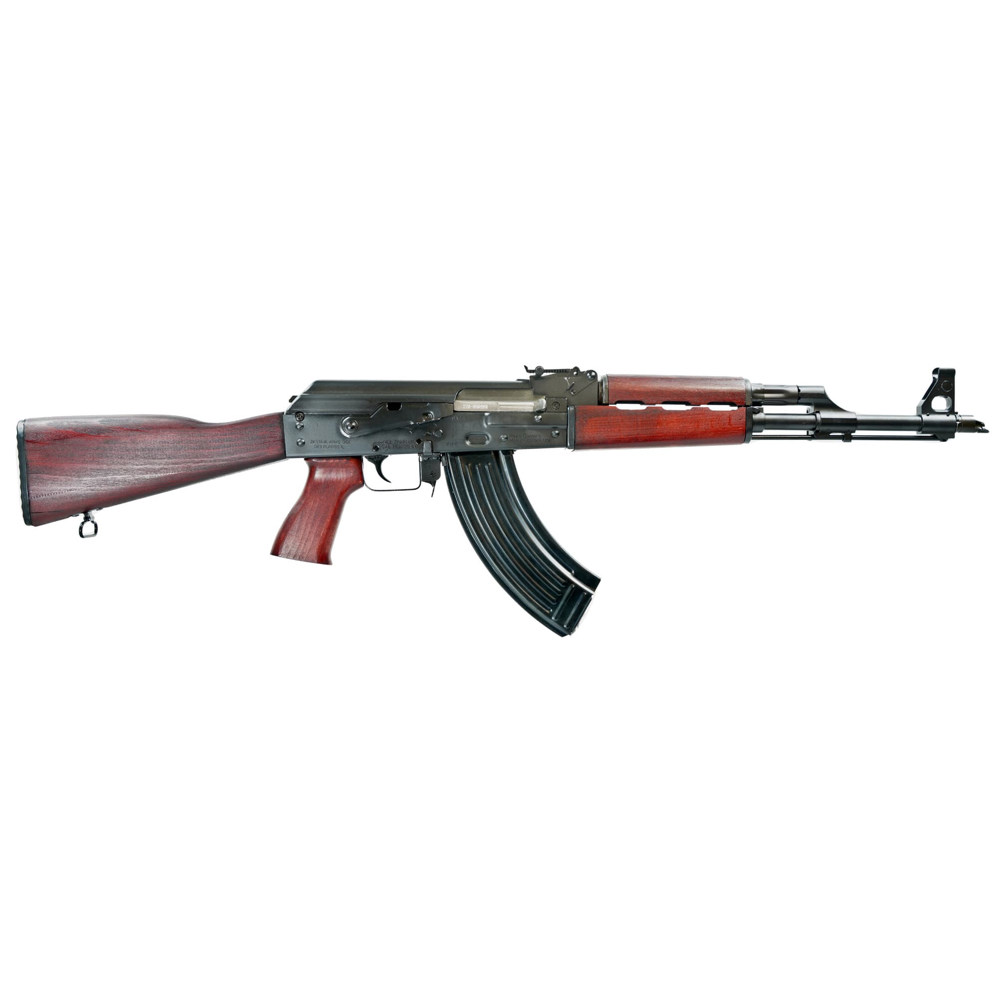 Zastava ZPAPM70 AK-47 Rifle BULGED TRUNNION 1.5MM RECEIVER - Serbian Red Wood | 7.62x39 | 16.3" Chrome Lined Barrel